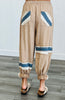 POL Latte Double Gauze Patch Jogger Pants (Reg.)