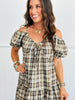 Perfect In Plaid Mini Dress (Reg.)