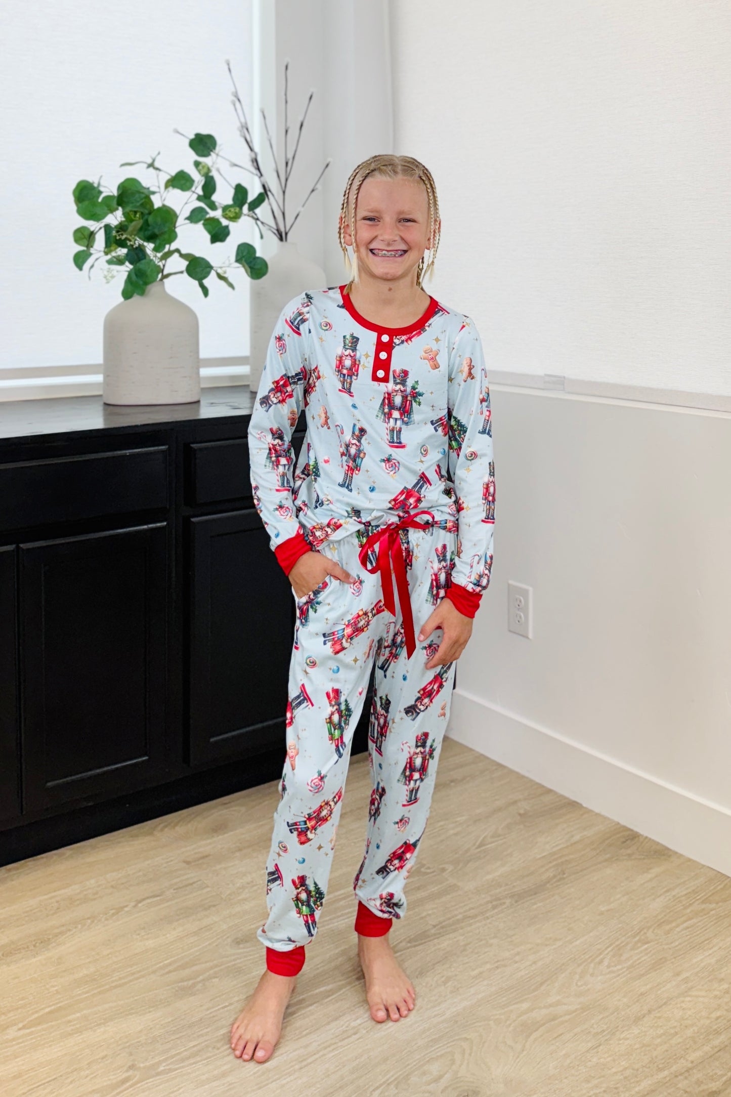 Shirley & Stone Nutcracker Family Christmas Pajamas