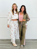 Olive Blush Lace Side Stripe Jacket (Reg.)