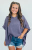 Dear Scarlett Flowy Fit Poncho Top (Reg. and Plus) - 5 Colors