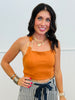 Chain Link Halter Tank Top (Reg.)-4 Colors
