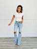 Risen Light Daringly Distressed Jeans (Reg & Plus)