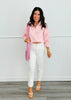 Half Zip Mock Neck Sweatshirt (Reg.)-2 Colors