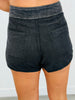 Washed Black Pocket Shorts (Reg.)