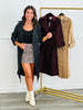 Belted Lapel Collar Trench Coat (Reg & Plus)-3 Colors