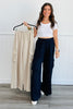 Fun Day Wide Leg Cargo Pants (Reg)-2 Colors