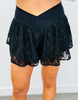 Frilly Double Layered Lace Shorts (Reg.)-2 Colors
