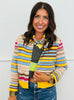 Stripe Delight Sweater Cardigan Top (Reg.) - 4 Colors