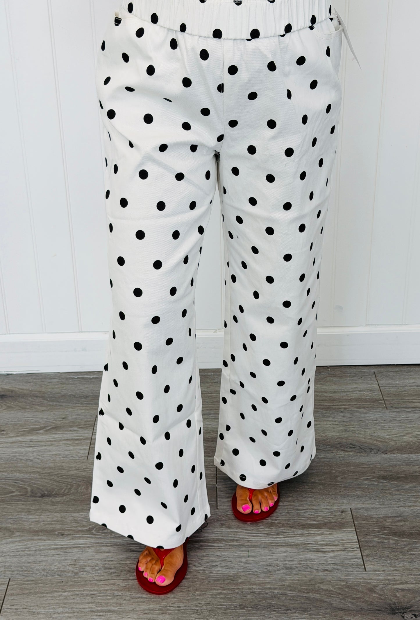Playful Polka Dot Pants (Reg & Plus) - 2 Colors