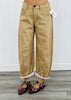Slouchy Stretch Suede Pants (Reg.)-4 Colors
