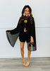 Semi Sheer Pullover Cape Top (Reg.) - 2 Colors