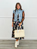 Light Denim Ruffle Detailed Vest (Reg.)