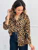 Brown Leopard The Kathryn Button-Up Top (Reg. & Plus)