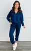 Dear Scarlett Get Comfy Quarter Zip Top & Jogger Set (Reg. and Plus) - 7 Colors