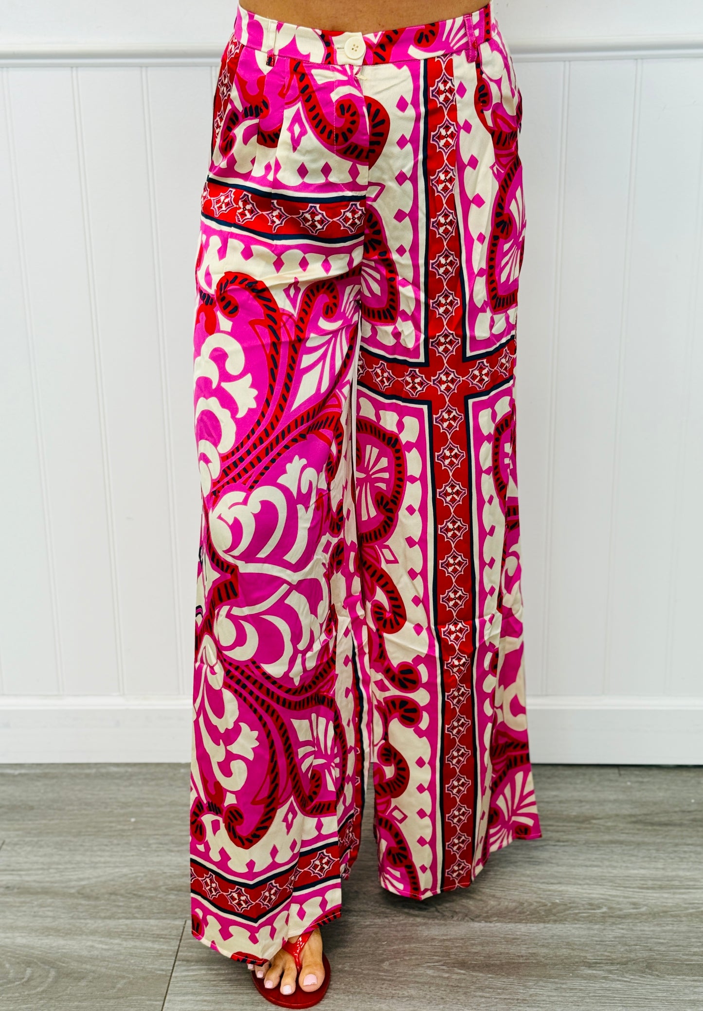 Hot Pink Tropical Heat Tube Top & Pants Set (Reg.)