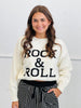 Rock & Roll Graphic Sweater (Reg.)-2 Colors