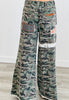 POL Olive Camo Double Gauze Patch Pants (Reg.)