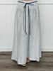 White/Black Dot Top & Maxi Skirt Set (Reg.)