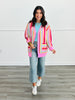 Multicolor Striped Sweater Cardigan (Reg.)