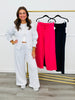 Wide Leg Mid Rise Sweatpants (Reg.) - 4 Colors
