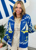Blue Sailboat Knit Cardigan (Reg.)