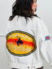 White Denim Rodeo Trucker Jacket (Reg & Plus)