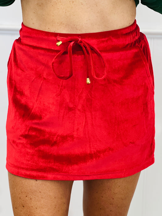 Red Velvet Hour Skort (Reg. and Plus)