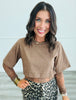 Cotton Lace Long Sleeve Bodysuit (Reg.)- 6 Colors
