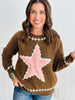 Star Patch Stitch Knit Sweater (Reg.)