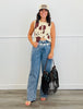 Denim Studded Straight Leg Jeans (Reg.)