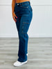 Judy Blue Carry It All Wide Leg Cargo Jeans (Reg. and Plus)