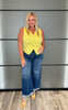 Risen Not Your Average Wide Leg Cuffed Jeans (Reg & Plus)
