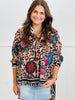 Leopard Not For Everyone Button Up Top (One Size)