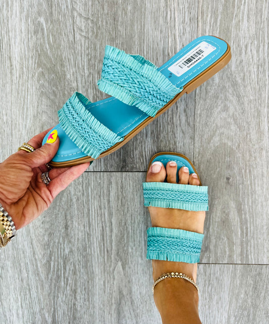 Turquoise Beach You To It Sandals