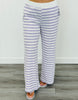 Flowy Striped Crop Pants (Reg & Plus)-5 Colors