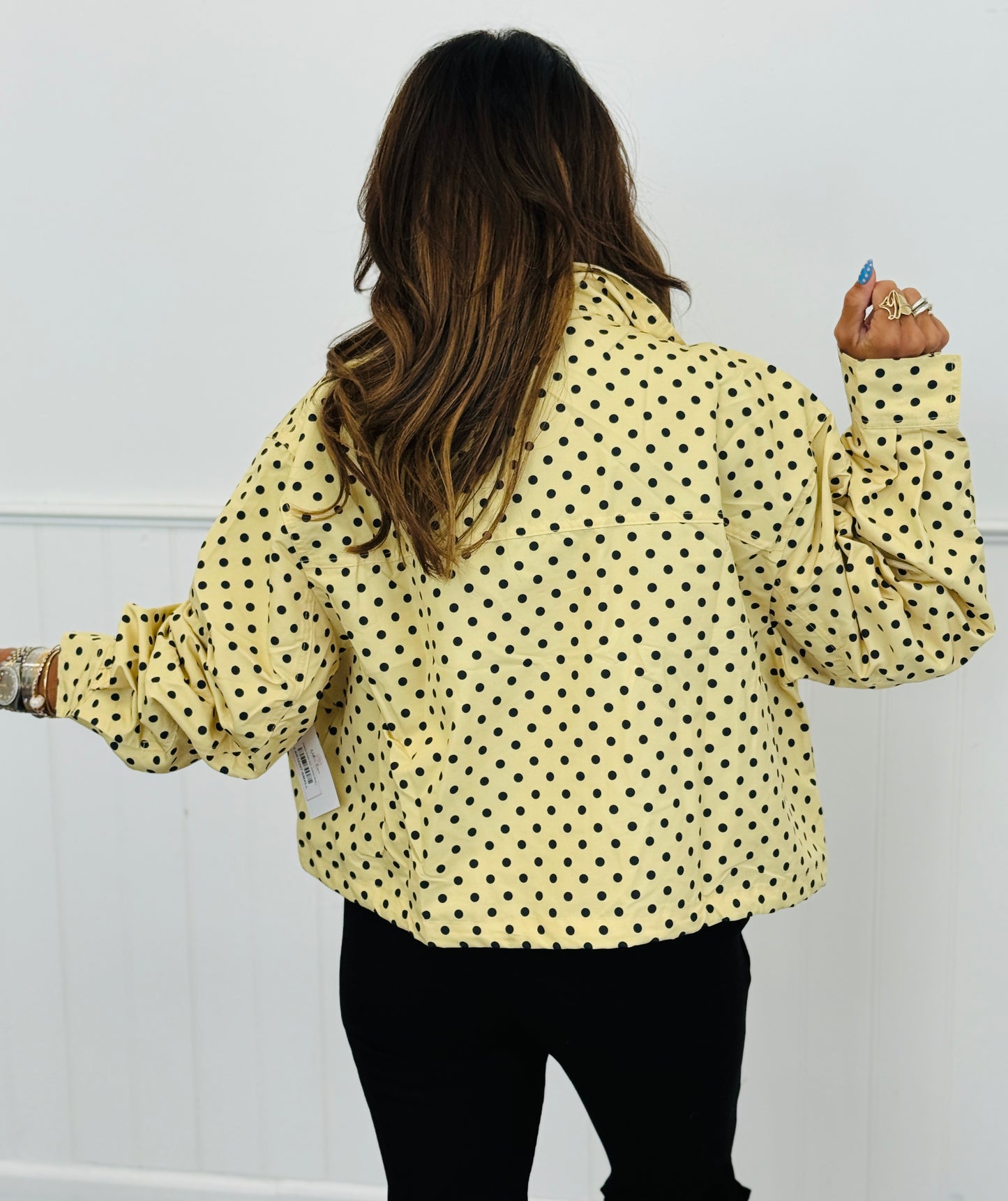 Yellow Polka Dot Jacket (Reg.)
