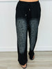 Black Leopard Fade Jogger Pants (Reg & Plus)