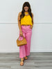 Polka Dot Zip Fly Pants (Reg.) -3 Colors