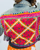 POL Denim Embroidered Geometric Design Jacket (Reg.)