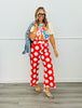 Red Big Polka Dots Pants (Reg)