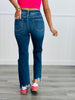 WR x Risen Dark Ready For Anything Crop Jeans (Reg & Plus)