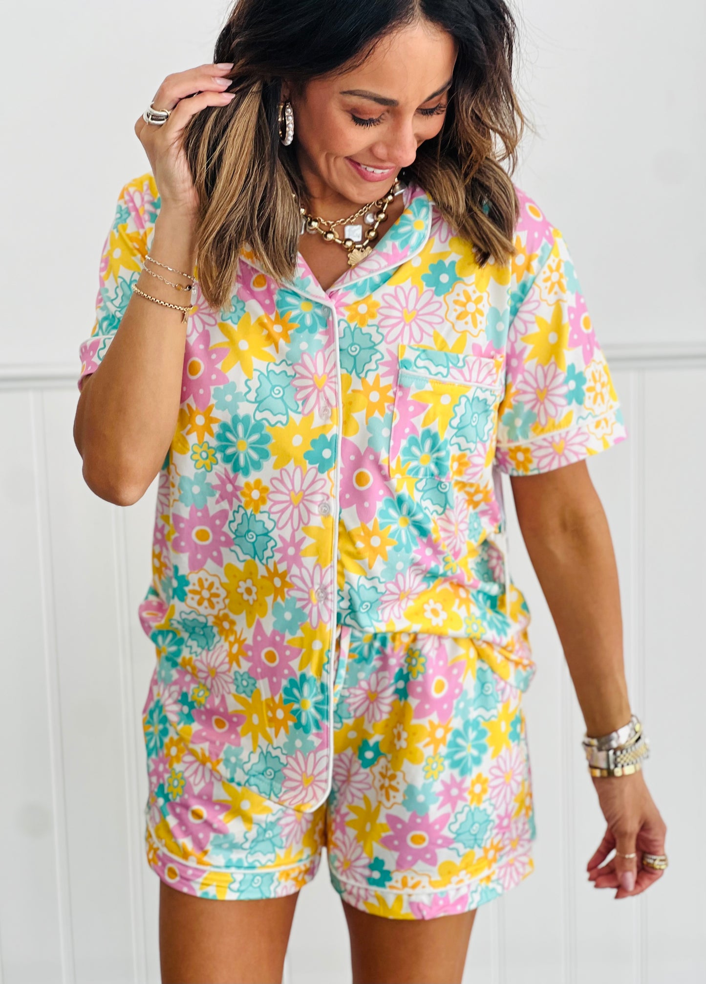 Spring Flowers Pajamas Set (Reg.)