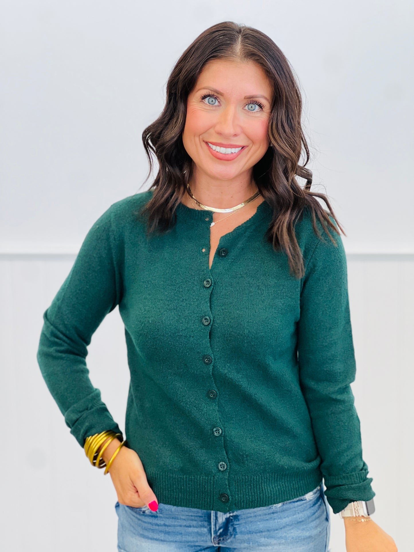 Reality Sweater Cardigan Top (Reg & Plus)-7 Colors