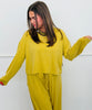 Golden Lime Long Sleeve Knit Top & Pants Set (Reg.)