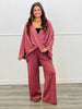 Dear Scarlett The Jenny Crossover Top & Pants Set (Reg. and Plus) - 3 Colors