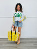 White Ciao Lemon Boyfriend Tee (Reg)