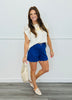 Royal Scalloped Accent Shorts (Reg.)
