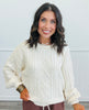 Cable Knit Sweater (Reg.) - 2 Colors