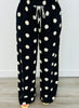 Polka Dot Wide Leg Pants (Reg.) - 2 Colors
